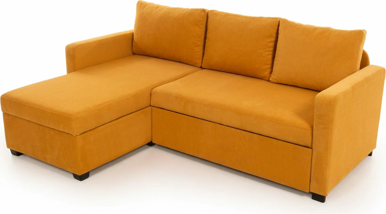 Kënd-sofë krevati, ngjyrë mustard, Atelier del Sofa, Kado