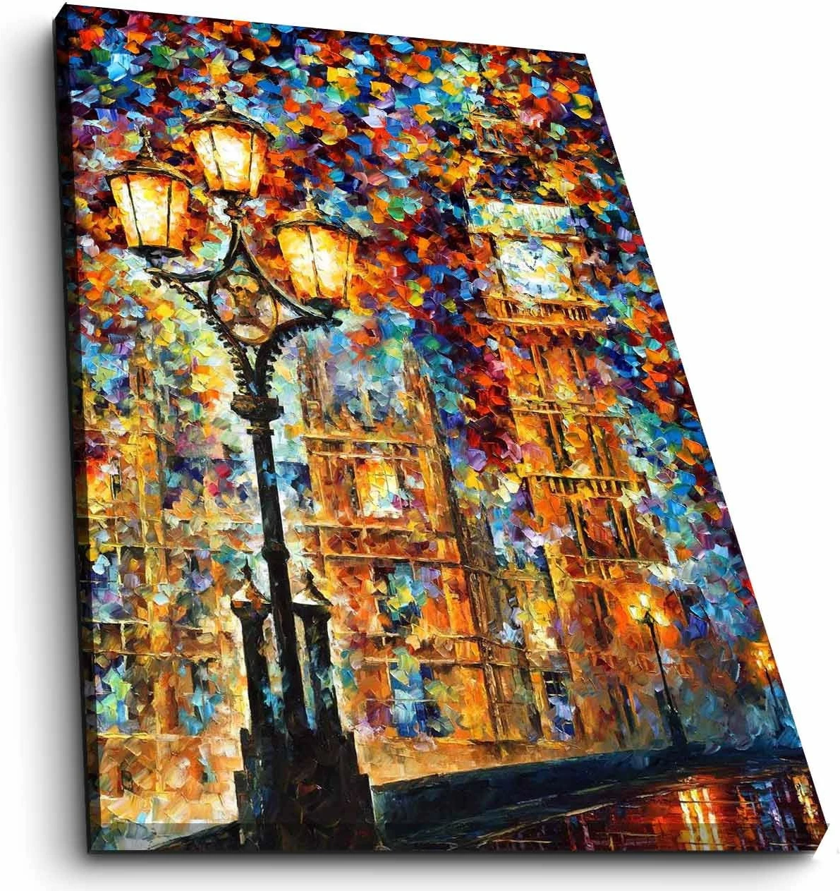 Pikturë dekorative në kanavacë, Wallity FAMOUSART-074, shumëngjyrëshe, 45x70cm
