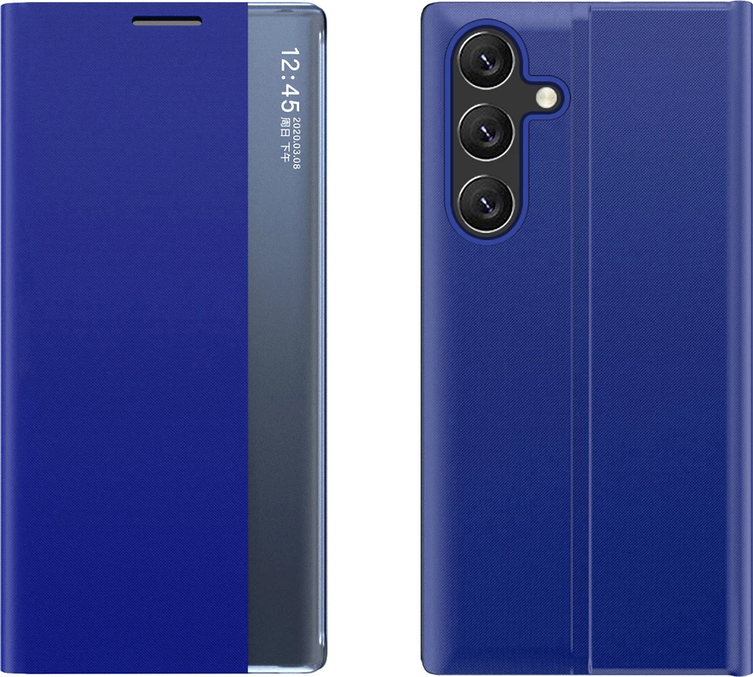 Mbështjellës Hurtel New Sleep Case me stand, për Samsung Galaxy A26, Kaltër