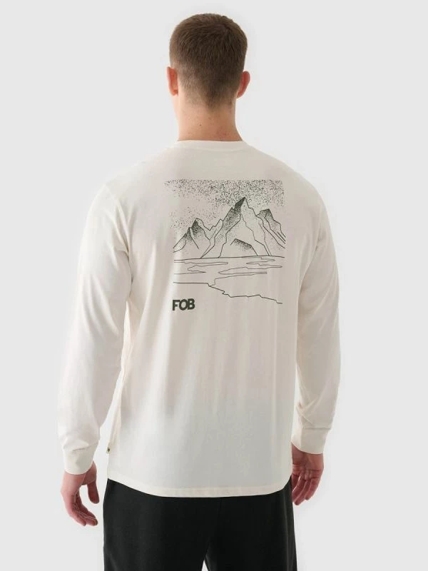 Maicë me mëngë të gjata oversize për meshkuj 4F