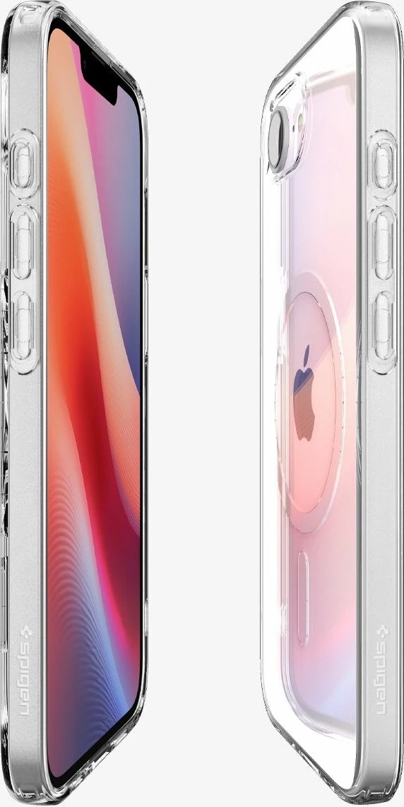 Mbështjellës Spigen Liquid Crystal MagSafe për iPhone 16e, TPU, slim, 1 copë, Transparent
