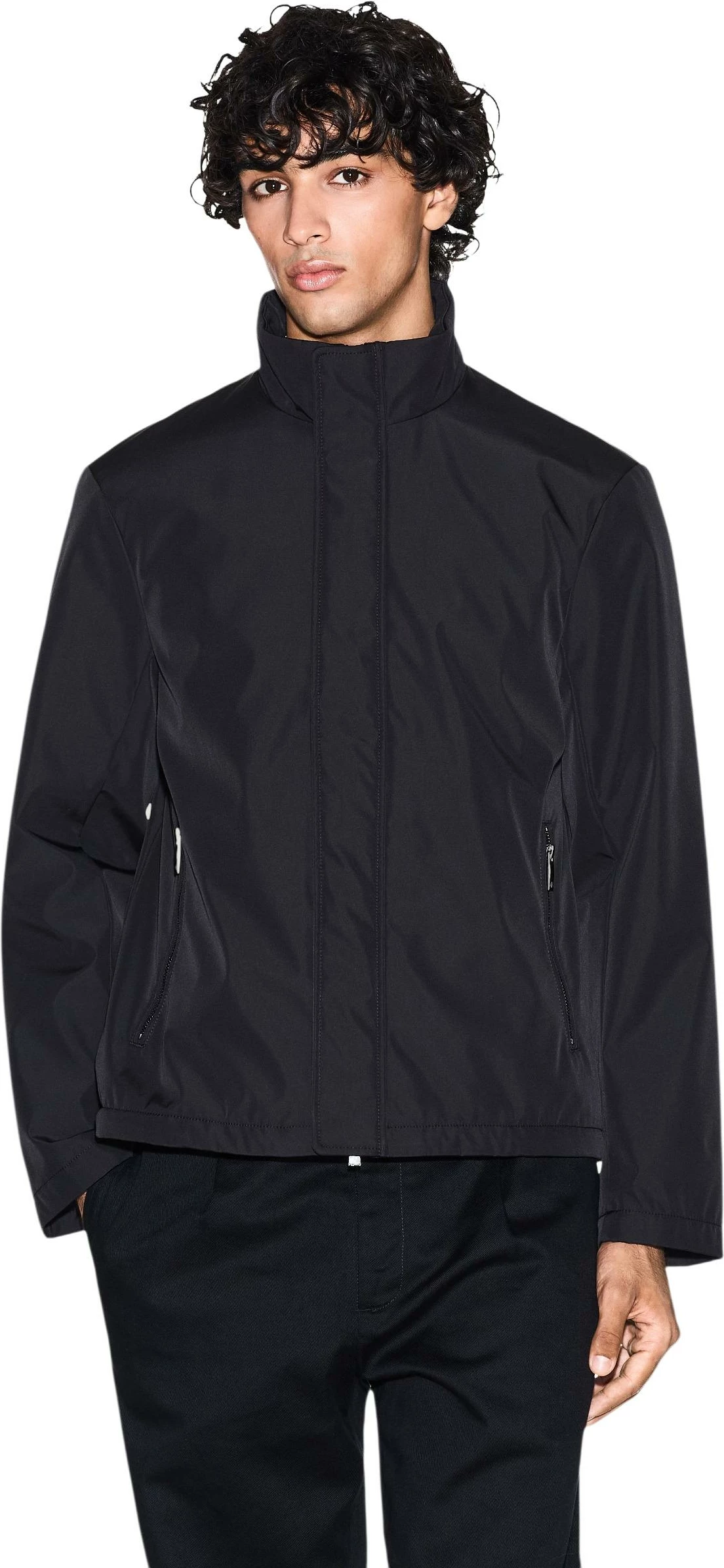 Jakne bluzon Armani Exchange XM001579 AF16926 për meshkuj, e zezë [Madhësia: L]