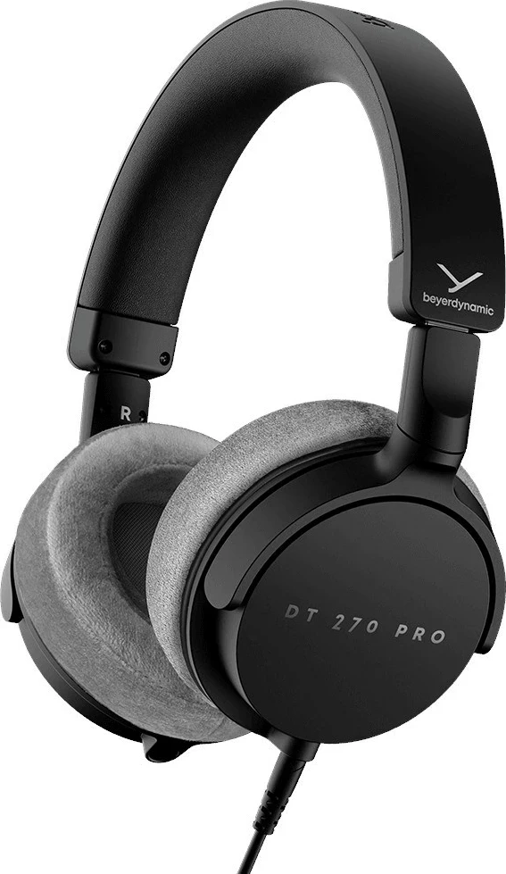 Kufje studio Beyerdynamic DT-270 Pro, me kabllo, Gri