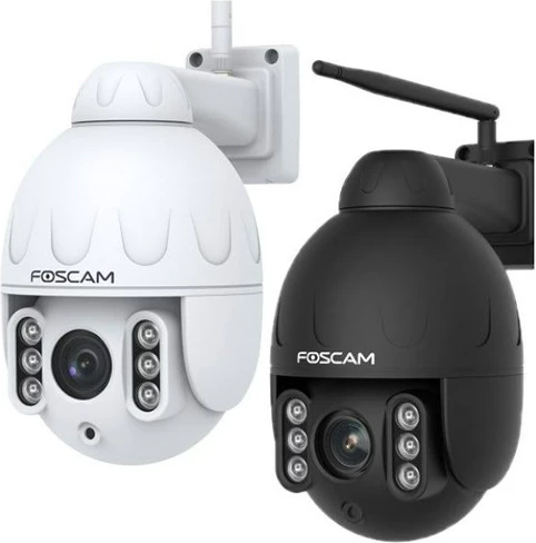 Kamerë sigurie IP Foscam SD4-WB Dome, e bardhë, për jashtë