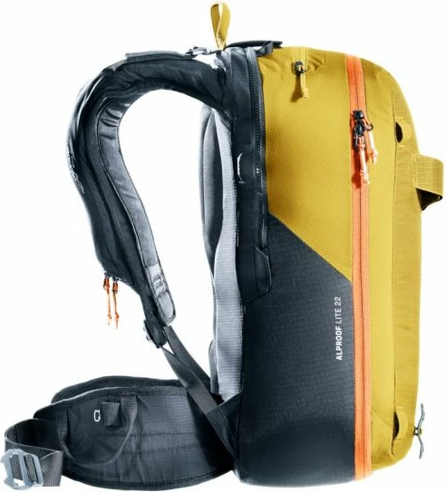 Çantë shpine Deuter për meshkuj dhe femra, turmeric/black
