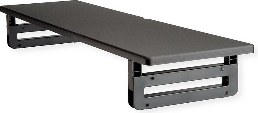 Stendë monitori/laptopi VALUE, e rregullueshme në lartësi, extra e gjerë, deri 20 kg, e zezë