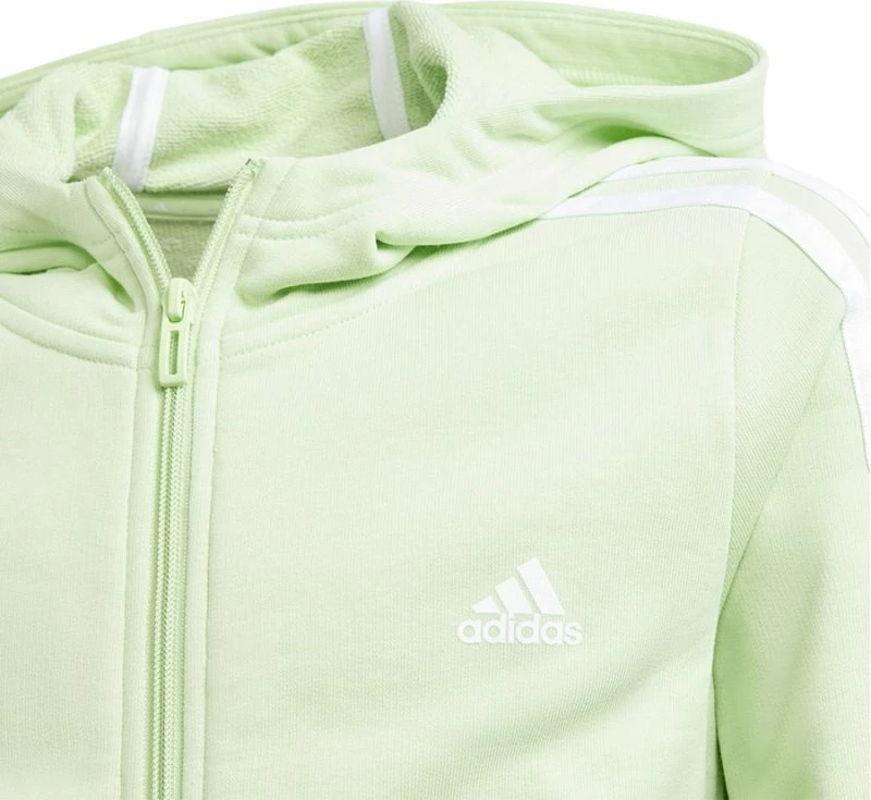 Duks me kapuç për vajza adidas, jeshile [Madhësia: 170 cm]