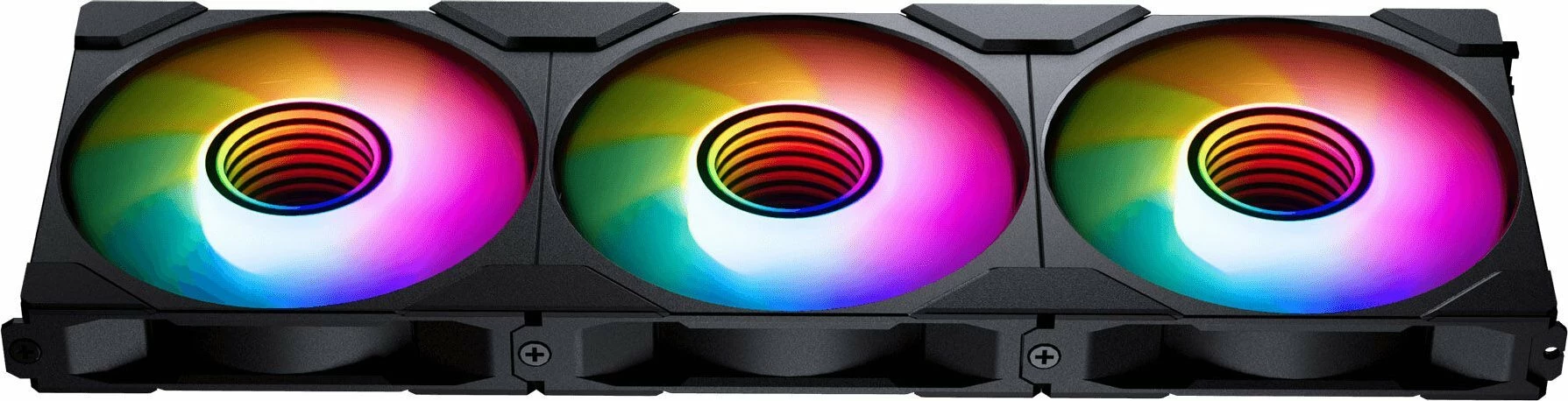 Ventilator për kasë Phanteks M25G2-120 D-RGB Reverse Blade 120mm PWM, set 3 copë, i zi