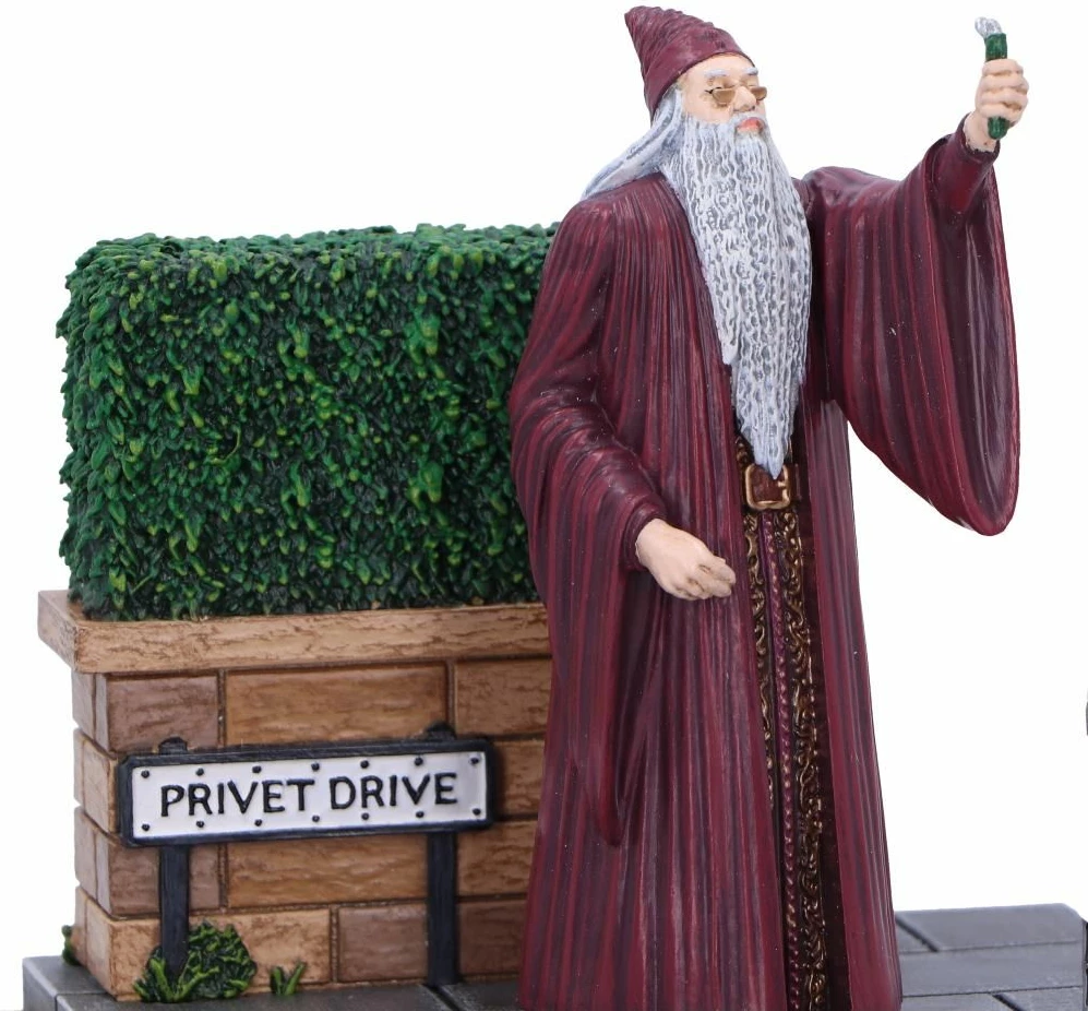 Figurinë NEMESIS NOW Harry Potter Privet Drive, 18.5 cm, me dritë, në kuti dhurate