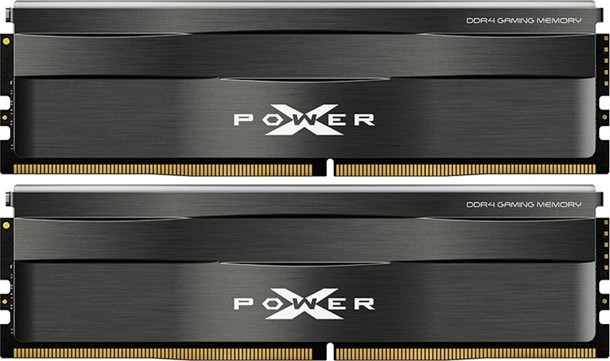 RAM Memorje Silicon Power XPOWER Zenith SP016GXLZU360BDC 16 GB (2x8 GB) DDR4 3600 MHz CL18 UDIMM, e zezë, set 2 modulë