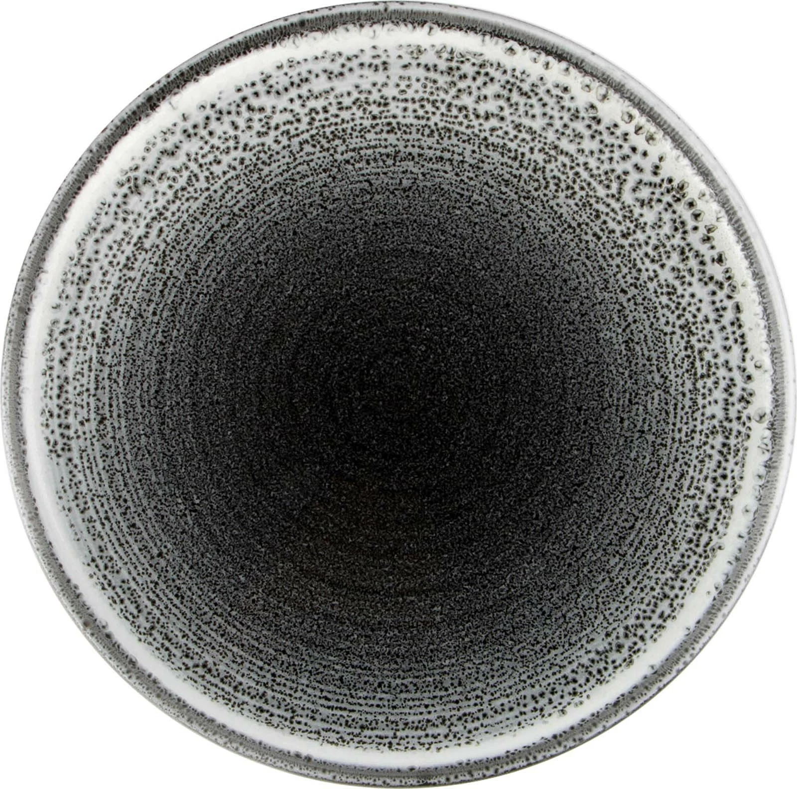 Pjatë e sheshtë Porland Twilight 300 mm, gri, set 6 copë