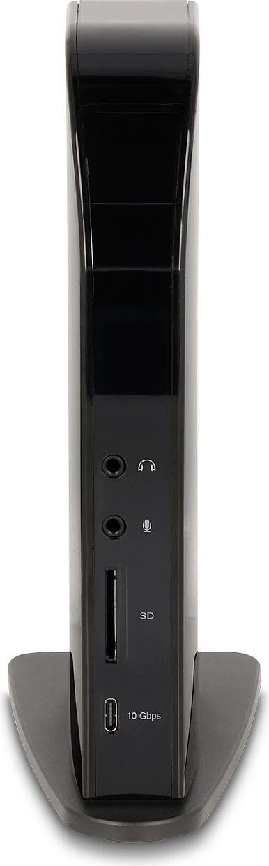 Docking station USB-C DeLOCK Triple Display DisplayLink 4K, PD 96W, LAN, HDMI/DP, e zezë