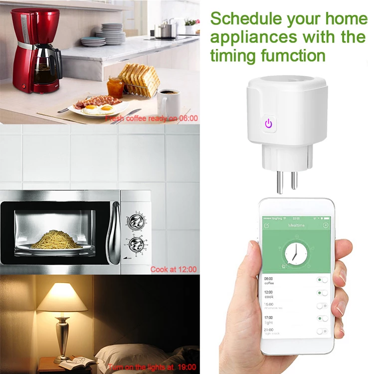 Prizë smart WiFi Moye Voltaic 16A/3520W, e bardhë