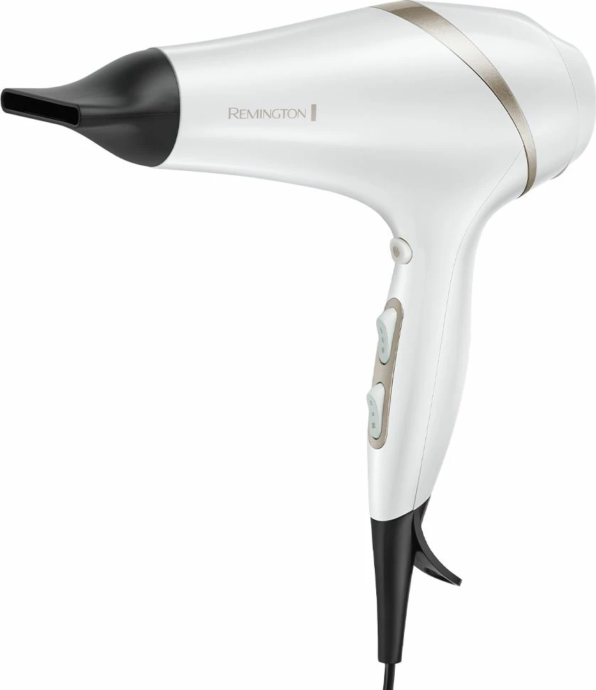 Tharëse flokësh Remington AC8901 2300W me jonizim, cold shot, 2 shpejtësi, 3 temperatura, e bardhë