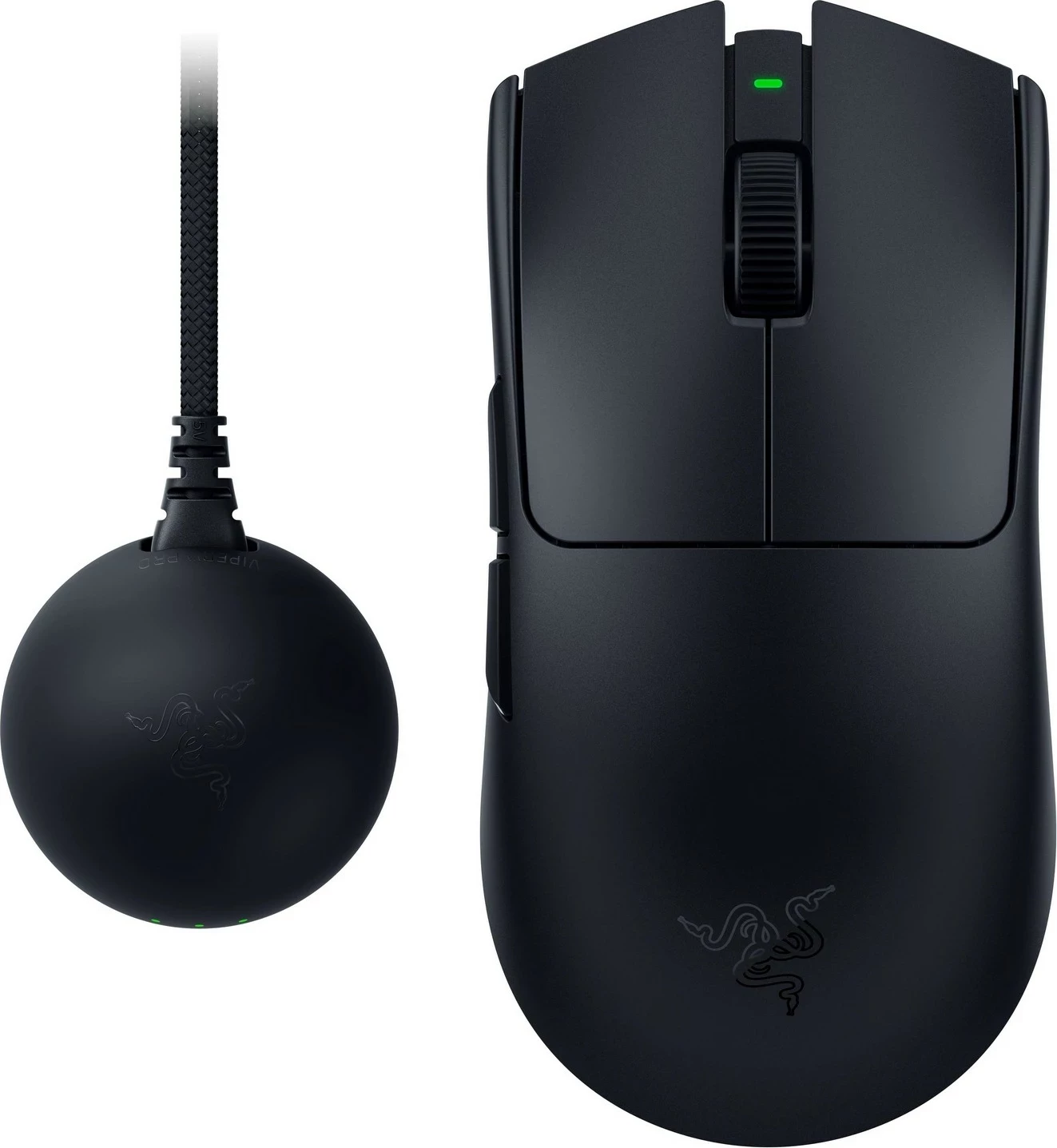 Maus Razer Viper V4 Pro, wireless/wired, i zi