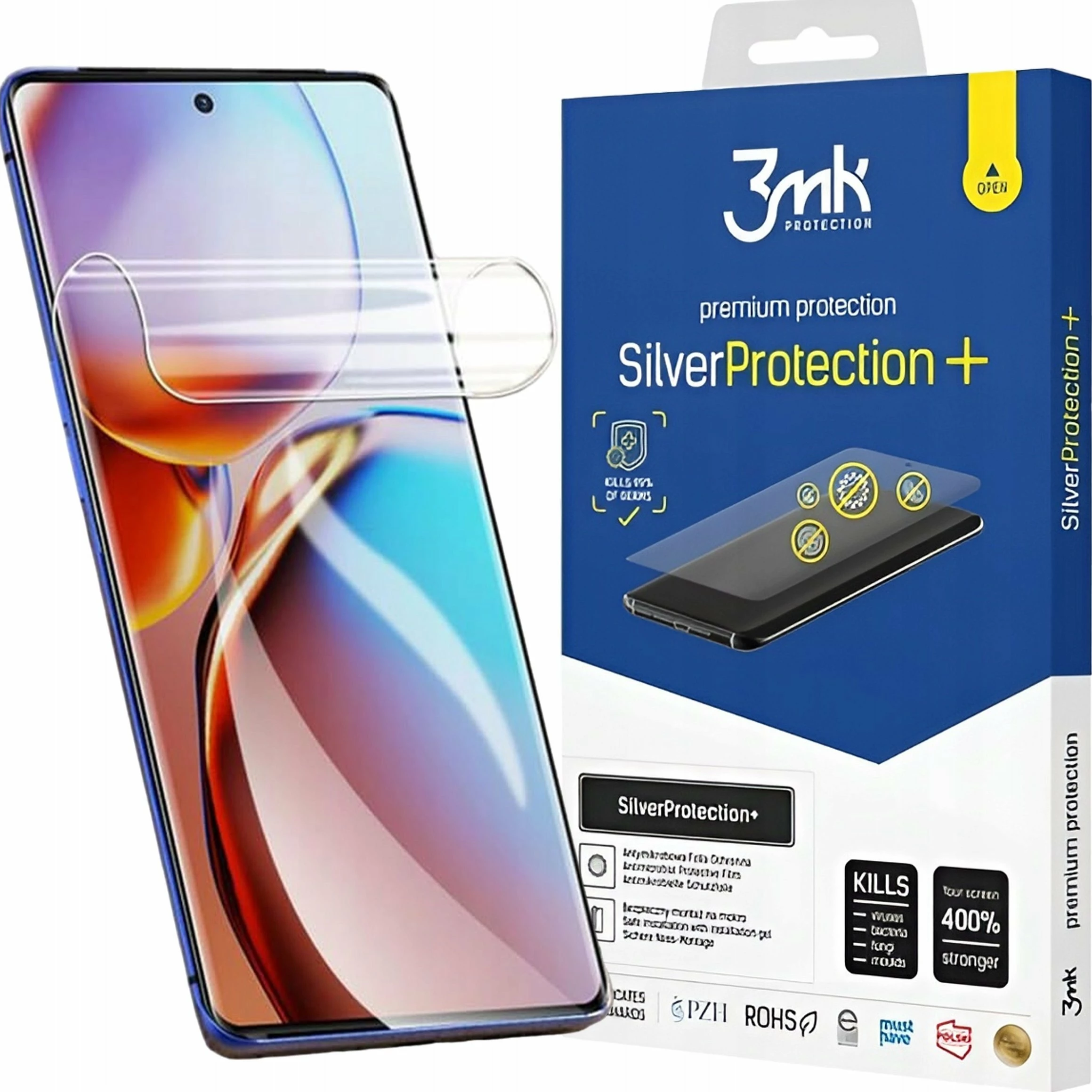 Foli mbrojtëse 3MK SilverProtection+ për Motorola Edge 40 Neo, 1 copë