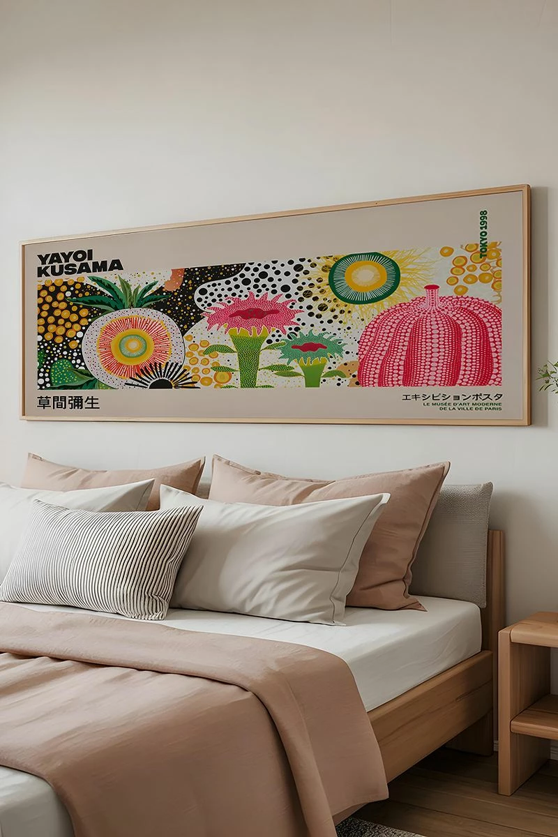 Pikturë dekorative me kornizë, Wallity, Artsmdfyty6-50120, shumëngjyrëshe, 50x120cm