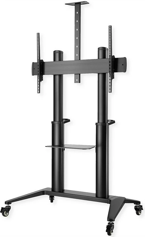 Karrocë multimediale ROLINE 17.03.1263, për TV/ekran 70"-120", VESA deri 1000x600, 140 kg, e zezë