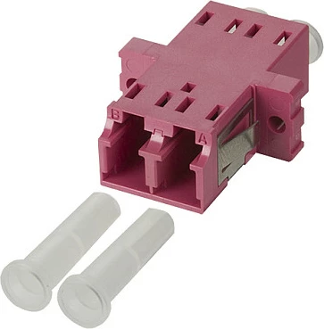 Adapter fiber optik METZ CONNECT 15090075-I, LC duplex (SC simplex dizajn), vjollcë