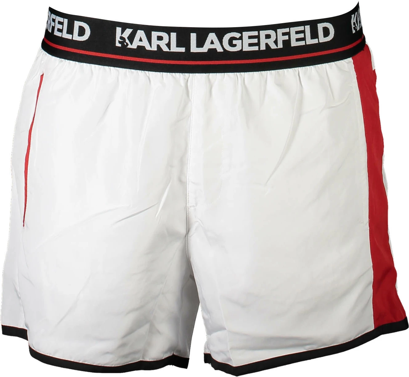 Shorce noti për meshkuj KARL LAGERFELD BEACHWEAR, të bardha [Madhësia: S]