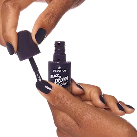 Essence Nail Polish - 84 Black Plum &amp; Done