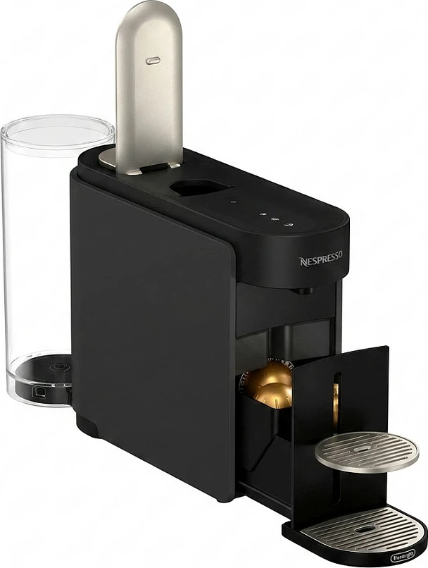 Aparat kafeje me kapsula DeLonghi Nespresso Vertuo Up ENV 200.GY, 1 filxhan, Bluetooth, gri