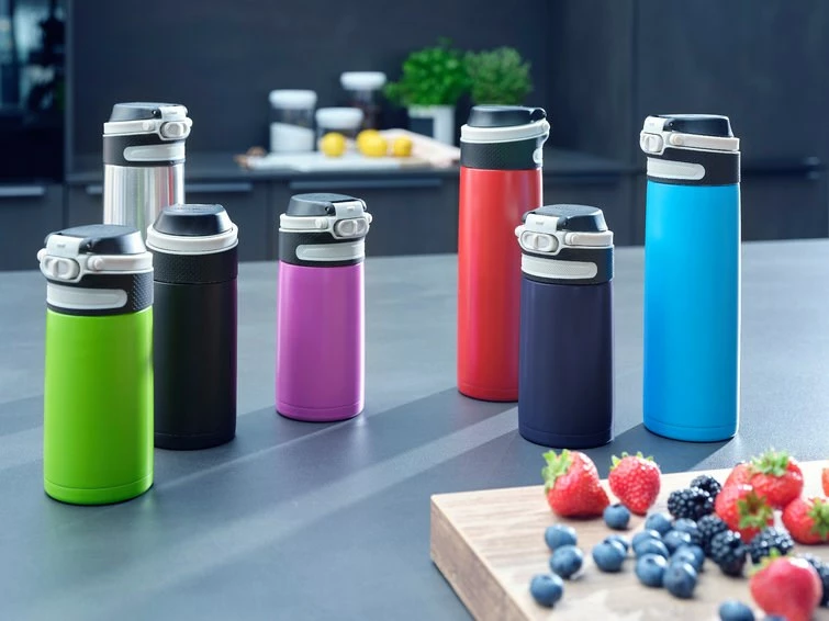 Gotë termike Leifheit 3249, 350 ml, e zezë/gjelbër