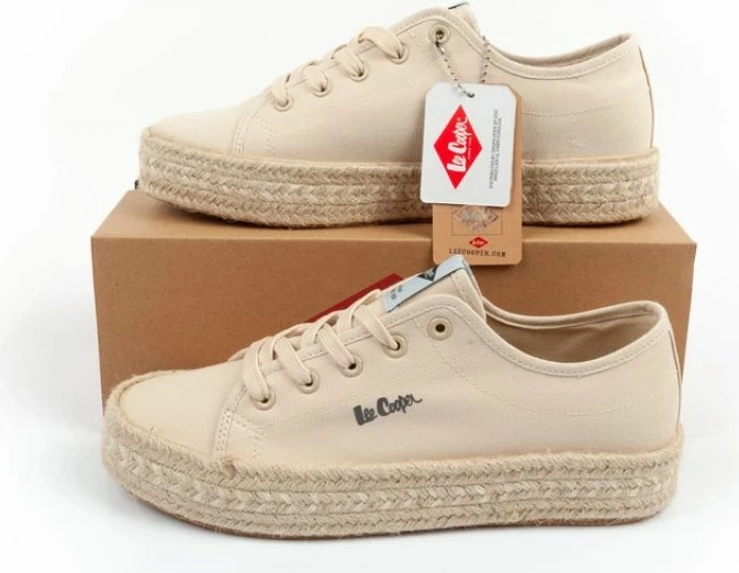Këpucë femra Lee Cooper, bezhë [Madhësia: 39]