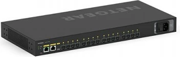 Switch Netgear M4250-16XF, 16x SFP+, i menaxhuar, për rack, i zi