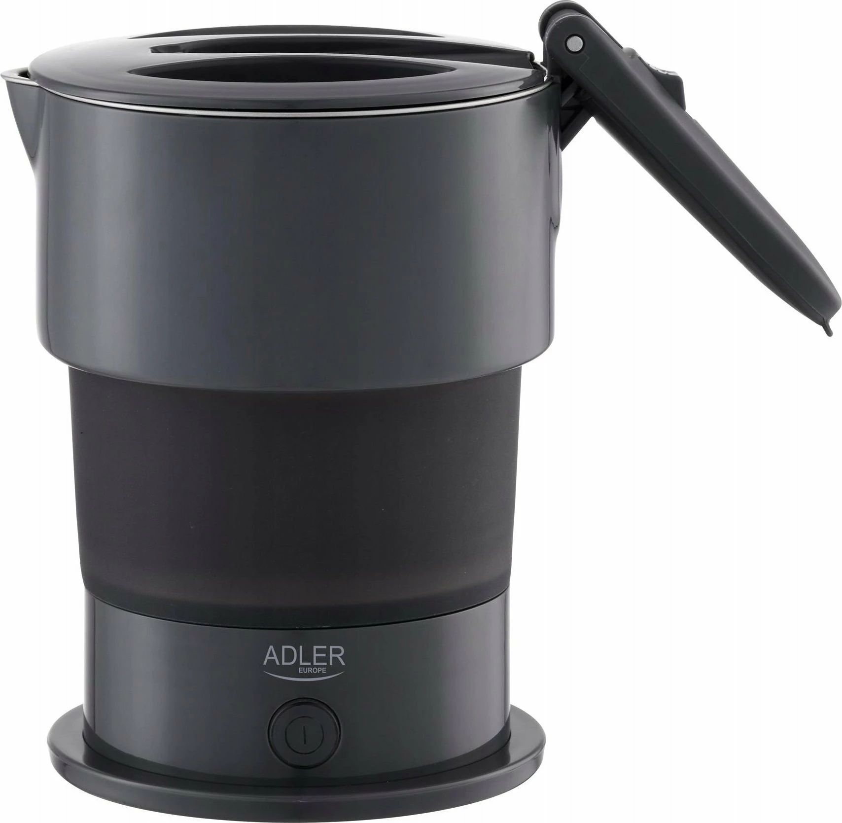 Çajnik elektrik Adler AD 1377 0.6 L i palosshëm silikoni, gri