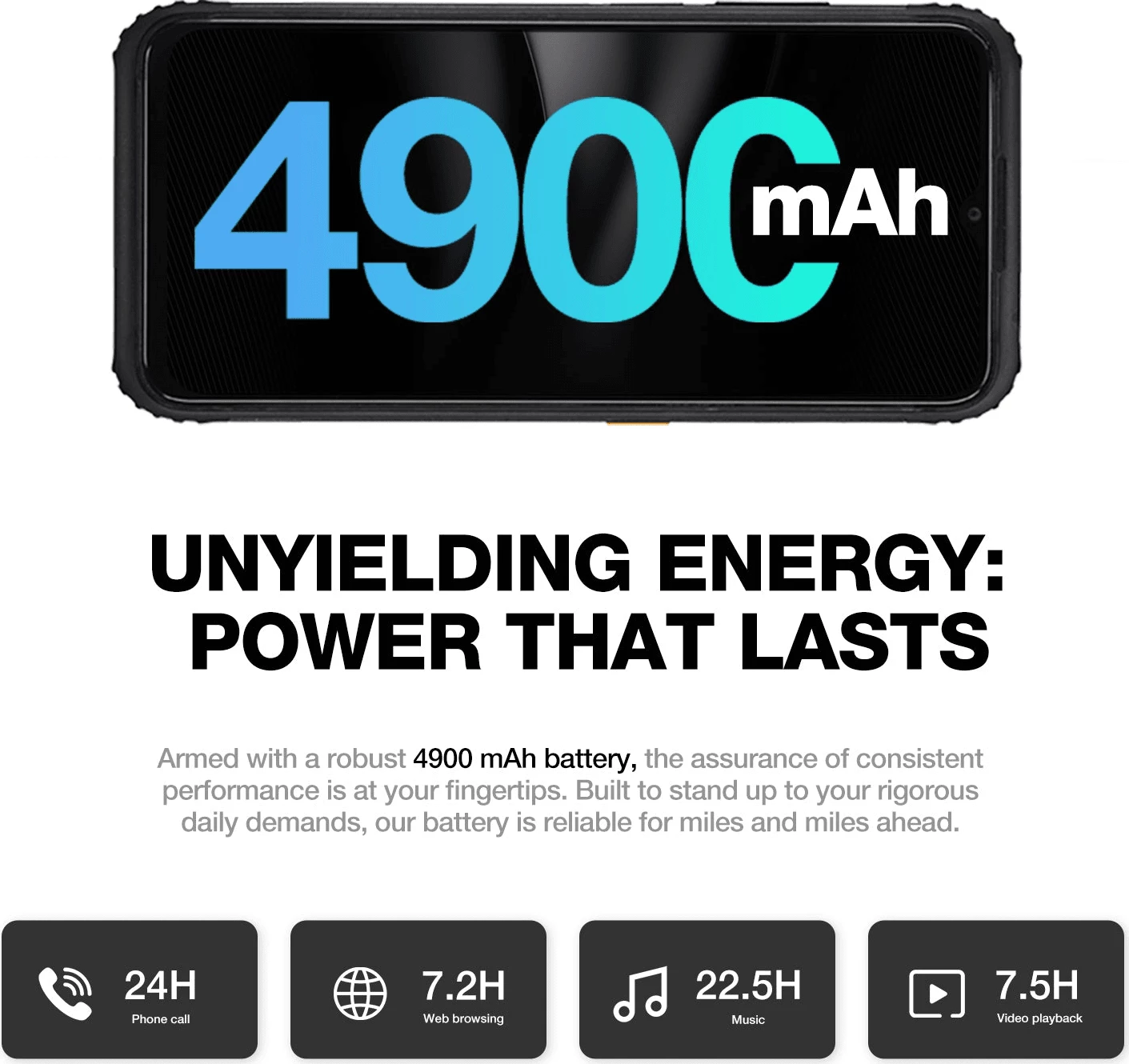 Celular AGM H6 4G 8+8GB/256GB Dual SIM Android 13 50MP, i zi