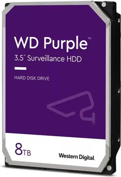 Kasë Western Digital WD85PURZ, 8TB, 3.5", HDD, Violet