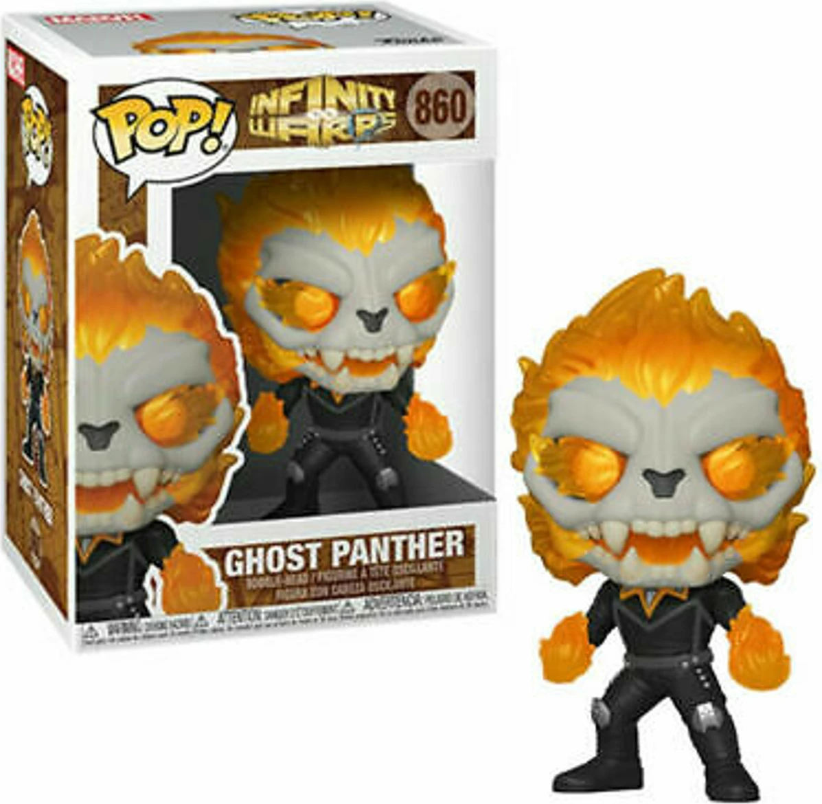 Figurinë Funko POP Marvel Infinity Warps Ghost Panther