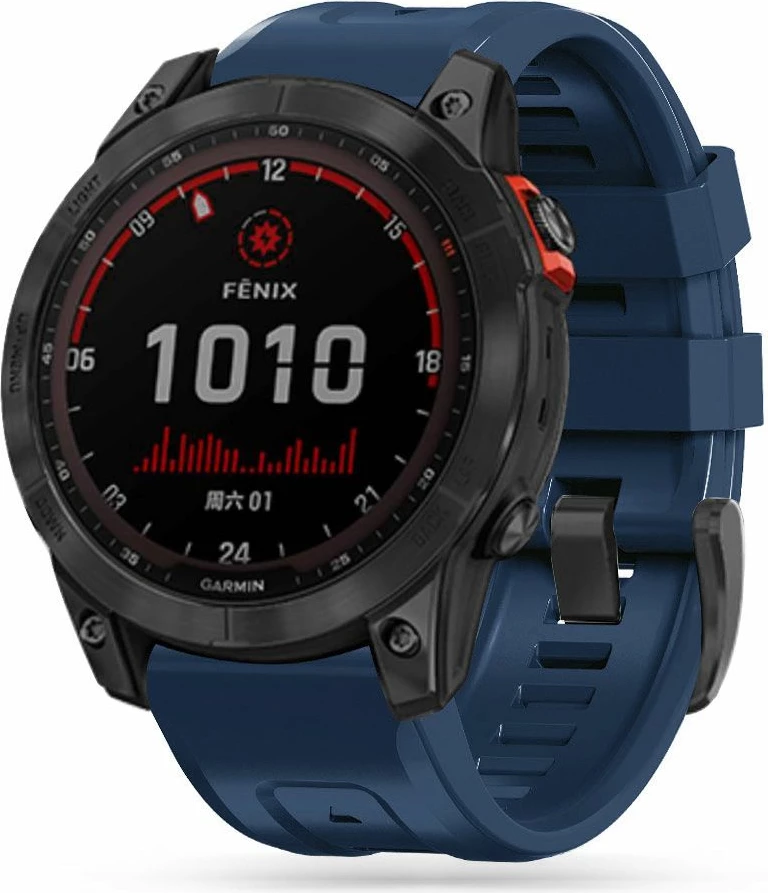 Rrip sportiv Tech-Protect IconBand për Garmin Fenix 5/6/6 Pro/7, TPU, Blu e errët