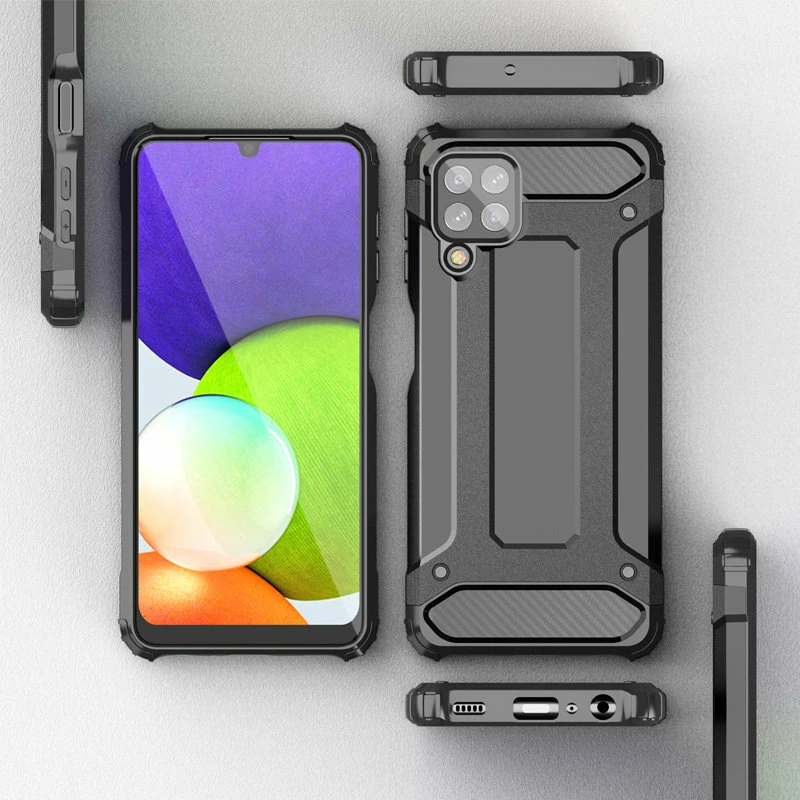 Mbështjellës Hurtel Hybrid Armor për Samsung Galaxy A22 4G, Ari