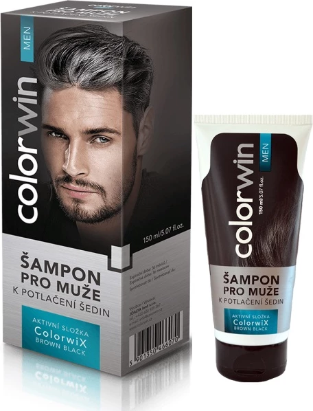 Shampon kundër thinjave për burra Colorwin Anti-Grey, 150ml