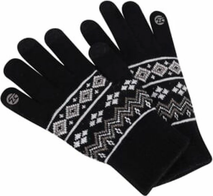 Doreza Tempish për prekje ekran, unisex [Ngjyra: E zezë]