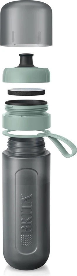 Shishe filtruese BRITA Active e gjelbër, 2 disqe filtruese