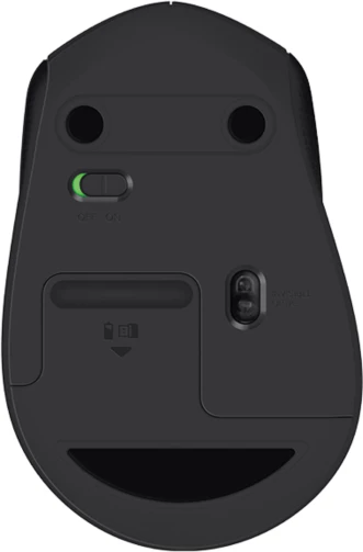 Maus Logitech M330 Silent Plus wireless 1000 DPI nano USB, zi