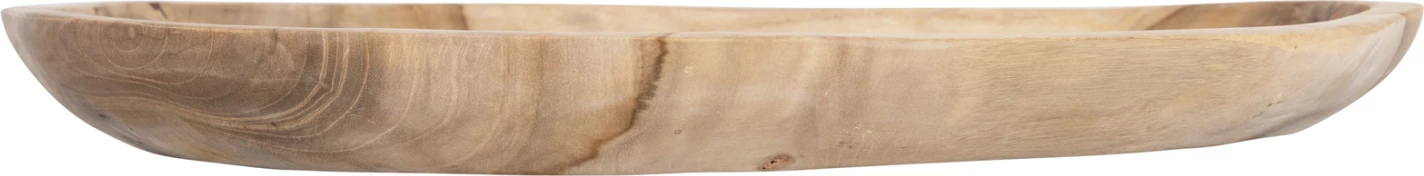 Dekor Tavoline FH4293, tepsi ovale, dru tik i ricikluar, 45x35x4H cm