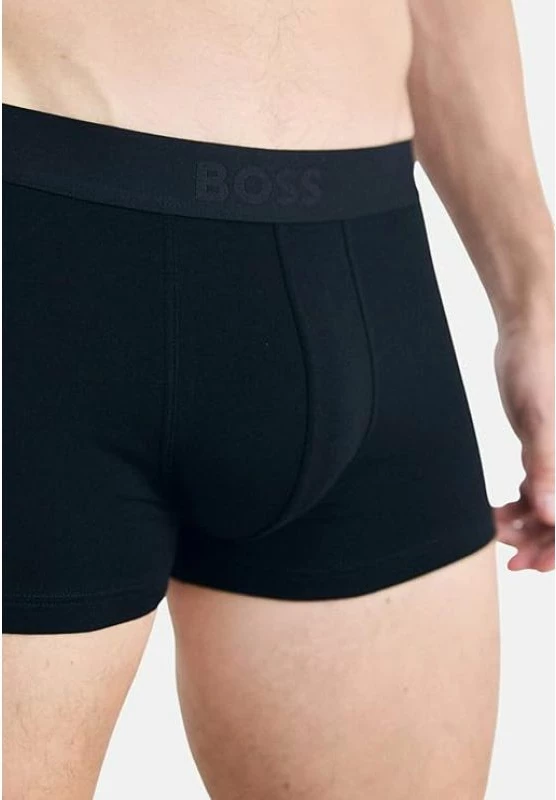 Të brendshme boxer Boss 50544263-002, të zeza, set 3 copë