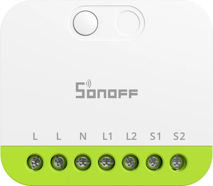 Switch smart Sonoff MINI-ZB2GS ZigBee 3.0 dy-kanal 2x10A/16A modul mini router Zigbee, bardh