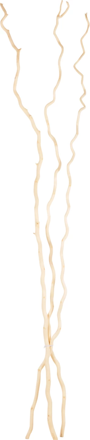 Buqetë dekorative, FH7967, 3 copë, degë të thara Morus Alba, ngjyrë krem, 180 cm