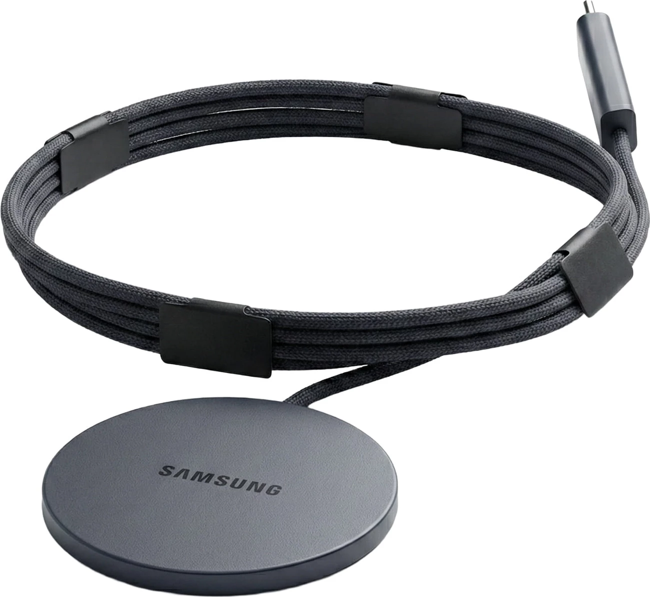 Karikues wireless Samsung EP-P2900TBE Qi2 25W + adapter 45W, kabllo 1.5m, gri (set)