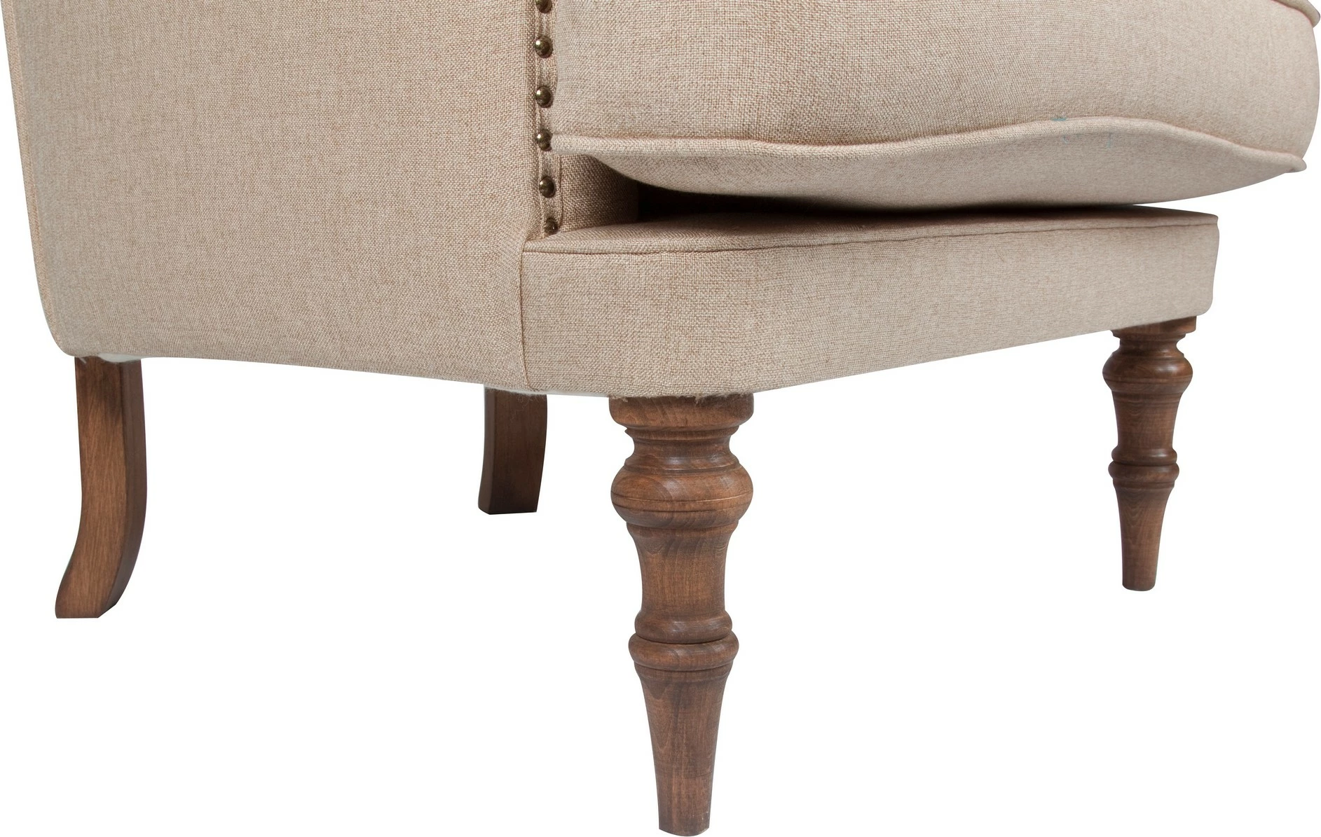 Karrige Wing Atelier del Sofa, New London, ngjyrë ecru