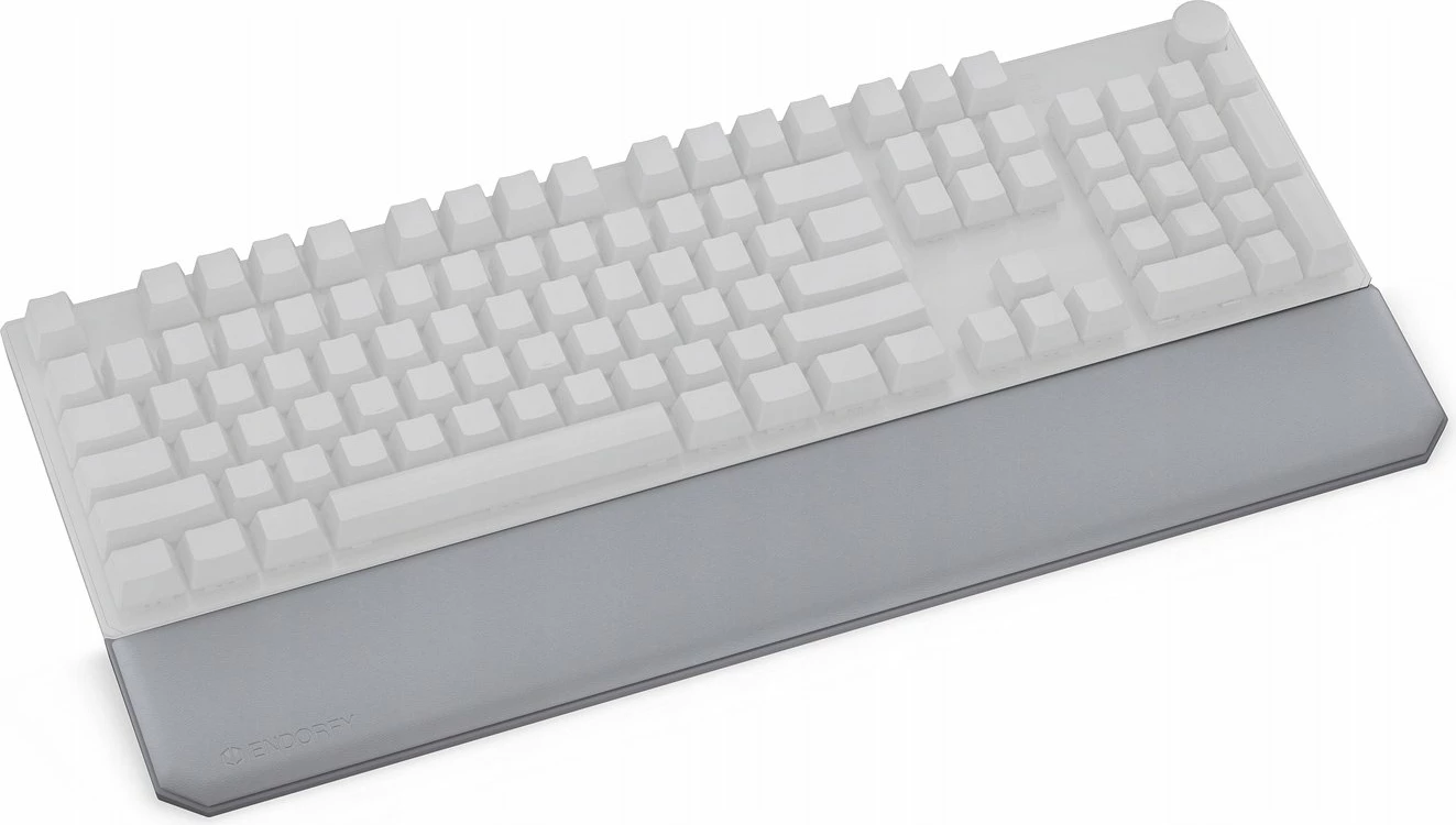 Mbështetëse për kyçet e duarve për tastierë Endorfy Thock Palm Rest V2 442.5×72×18.8 mm Gri, Set me 3 magnete dhe 3 këmbë gome