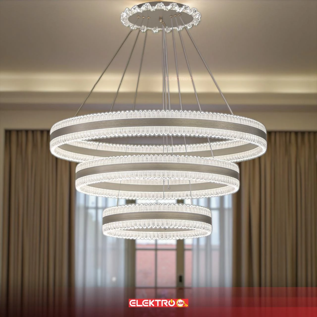 Abazhur LED i varur 9593 CMR