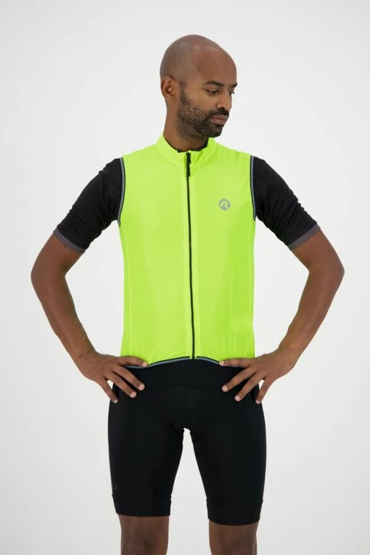 Jelek sportiv Rogelli, unisex, fluorine