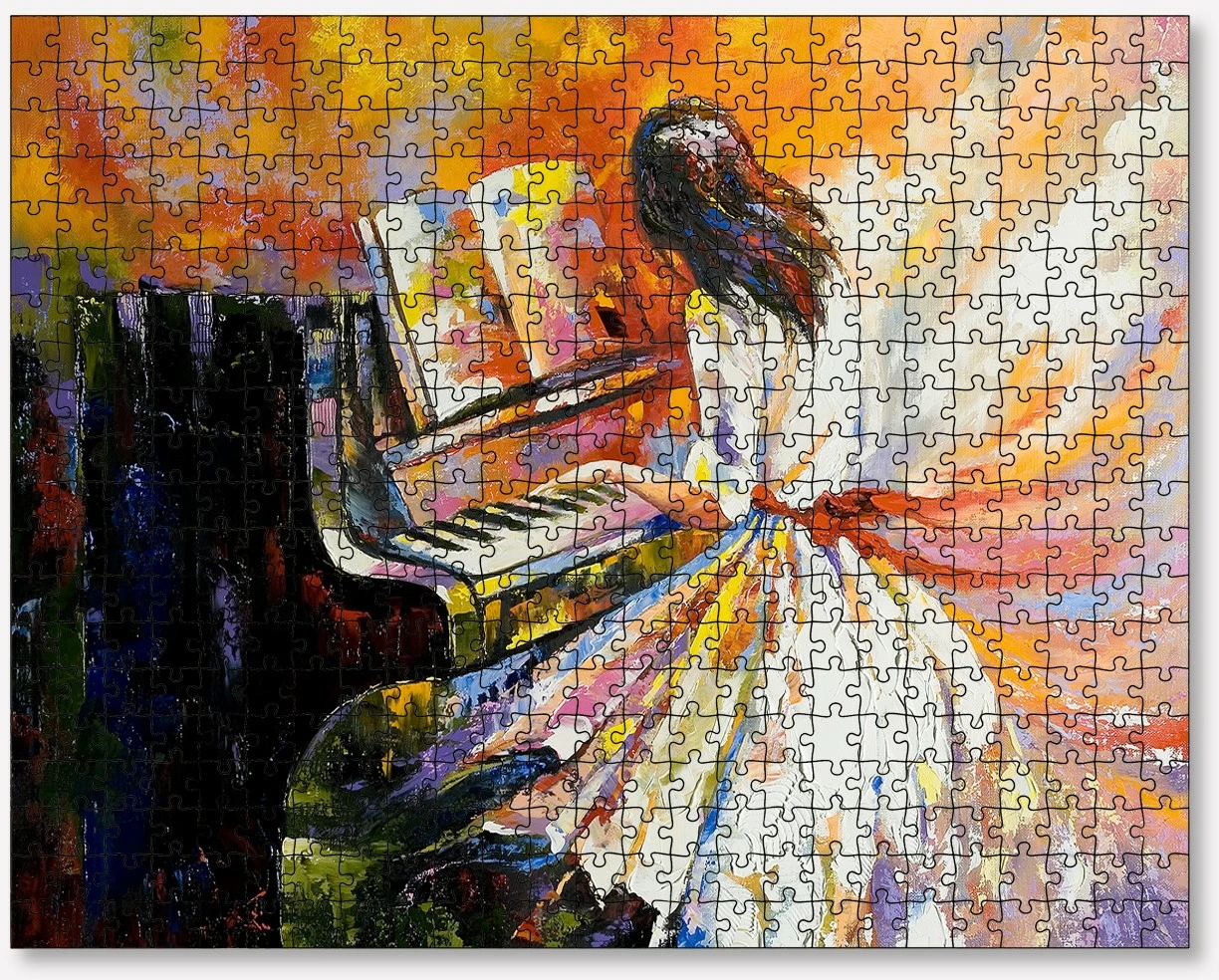 Puzzle 500 copë, Evila Originals, shumëngjyrësh, PZL_076_500