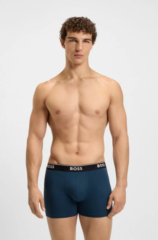 Të brendshme për meshkuj Boss Bodywear BoxerBr 3P Open, set prej 3 copë